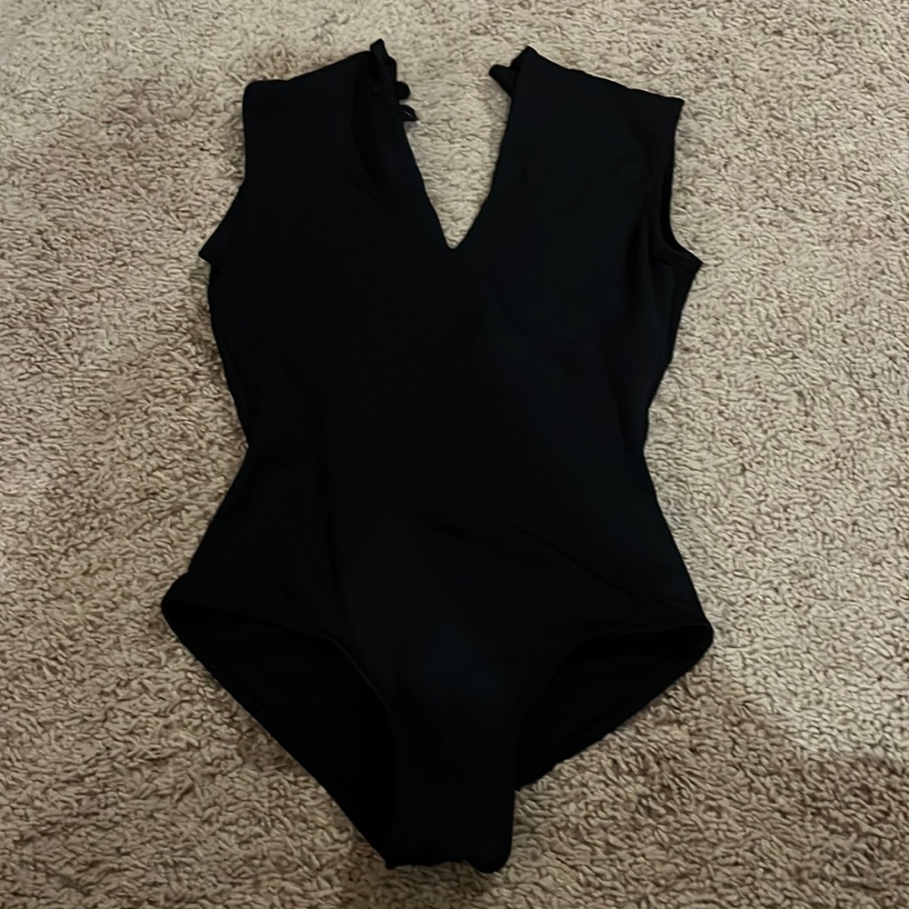 Black Ballet Rosa leotard